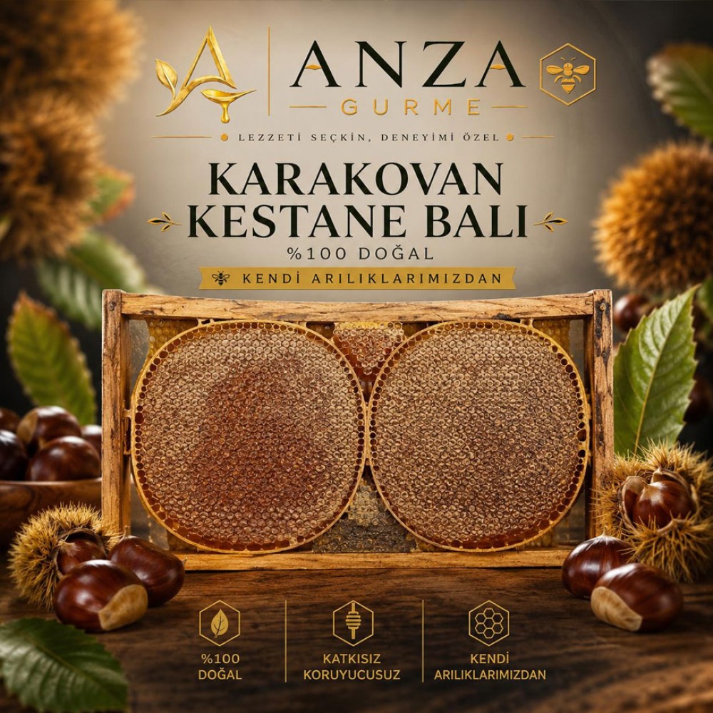 Kestane Çıta Petek Balı 1000g