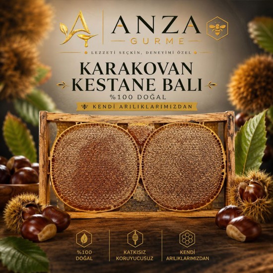 Kestane Çıta Petek Balı 1000g