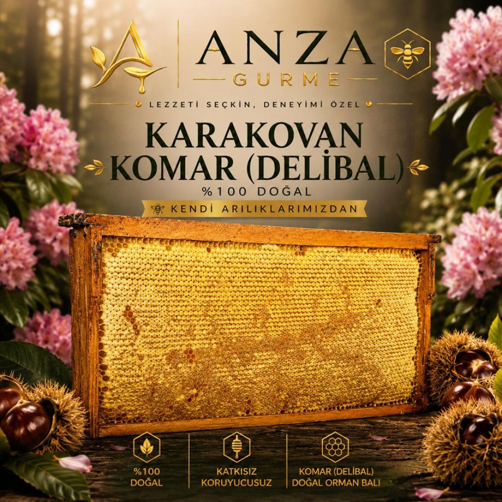 Komar Çıta Petek Balı 1000g