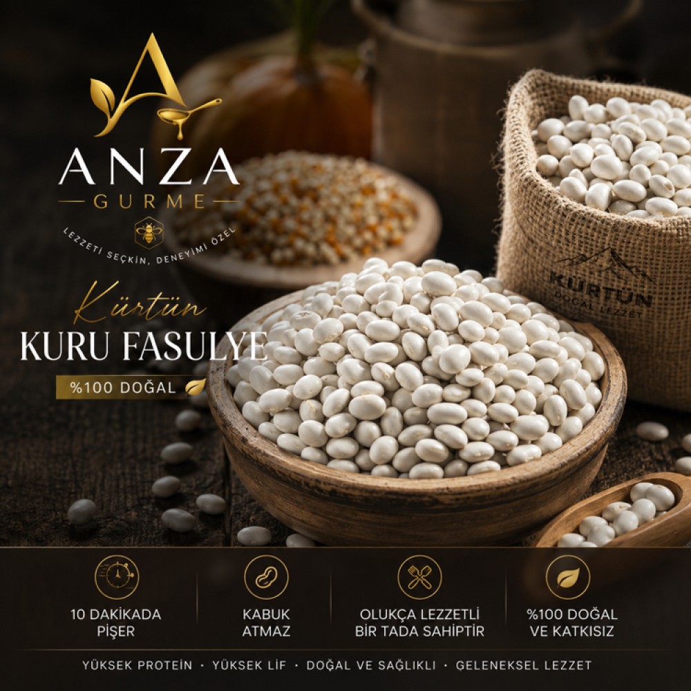 Kürtün Kuru Fasulyesi 1000g